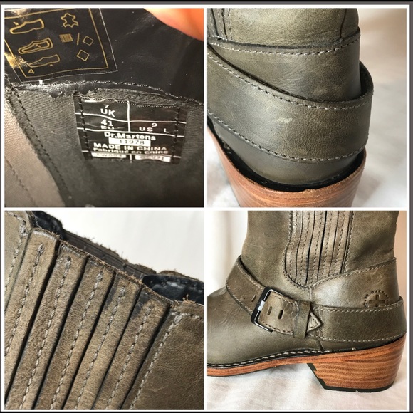 Dr. Martens Jolie High Chelsea Boots Taupe  US 9 - Picture 8 of 8